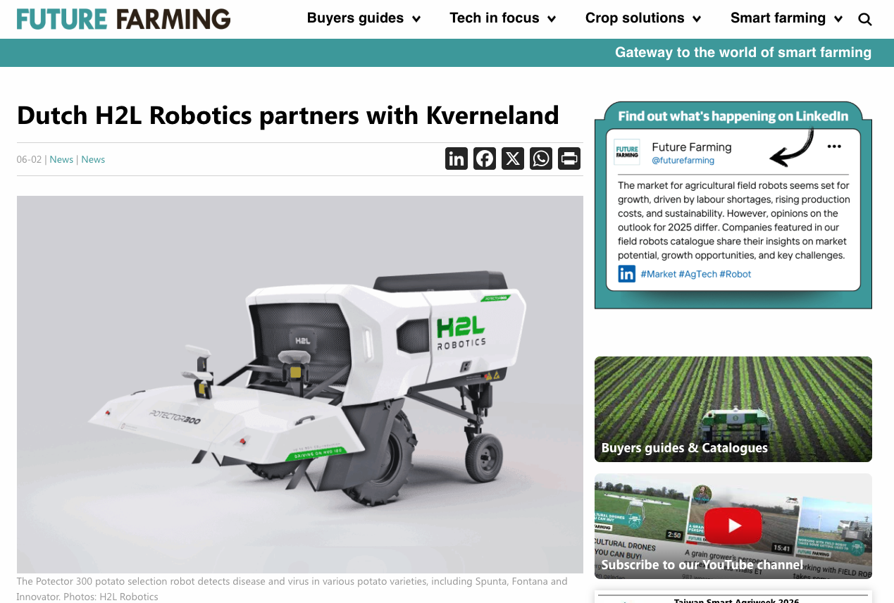 Future Farming POTECTOR300 article