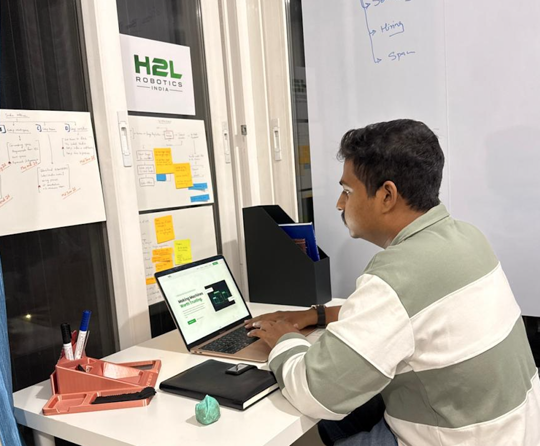 H2L Robotics India team